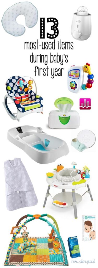 My 15 Must-Have Items for Baby's First Year